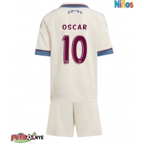 Camiseta Ajax Oscar Gloukh #10 Tercera Equipación para niños 2025-26 manga corta (+ pantalones cortos)